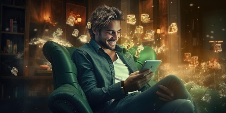Layar antarmuka Casino Hold'em pada platform gegeslot menampilkan kartu pemain dan meja dealer